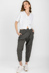 TRANSIT Front Seam Trouser Pant in Grey