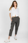 TRANSIT Front Seam Trouser Pant in Grey