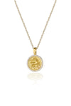 VELINA Diamond Zodiac Pendant in 18k Yellow Gold Aries