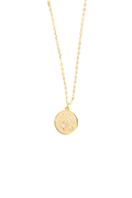VELINA Gold Constellation Disc Necklace