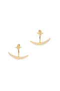 VELINA ACELINE-GOLD Crystal Ear Jackets
