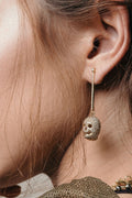 L.A. STEIN Diamond Skull Singlet Earring